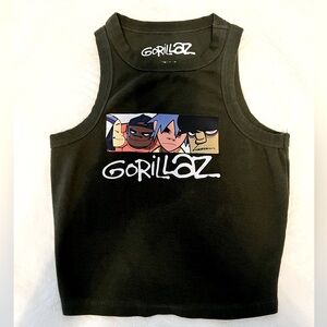 Set of 3, Gorillaz Crop Tank from Hot Topic and Forever21 (Size SM and M.)